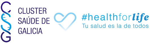 logos Cluster Saúde de Galicia (CSG)